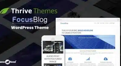 Thrive Themes Focusblog WordPress Theme