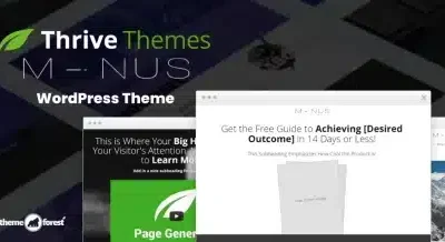 Thrive Themes Minus WordPress Theme