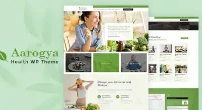 Aarogya – Nutrition & Dietitian WordPress Theme