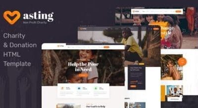 Asting – Charity & Donation WordPress Theme