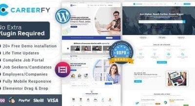 Careerfy Theme – Job Board WordPress Theme