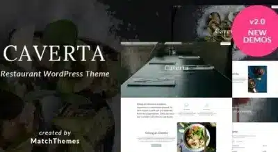 Caverta – Restaurant Cafe Theme