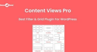 Content Views Pro – Best Filter & Grid Plugin For WordPress