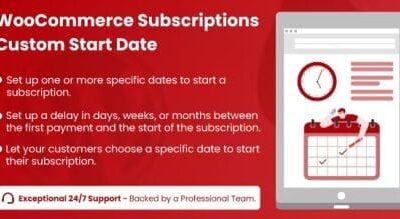 Custom Start Date for WooCommerce Subscriptions