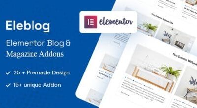 Eleblog – Elementor Magazine and Blog Addons