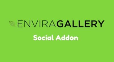 Envira Gallery Social Addon