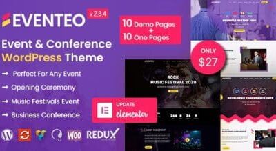 Eventeo Theme – Event & Conference WordPress Theme