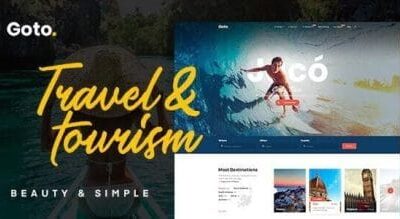Goto – Tour & Travel WordPress Theme