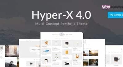 HyperX Theme – Responsive WordPress Portfolio Theme