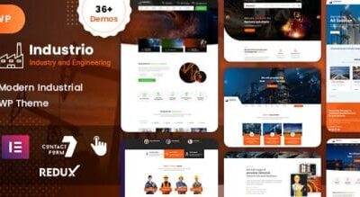Industrial Theme – Industry & Factory WordPress