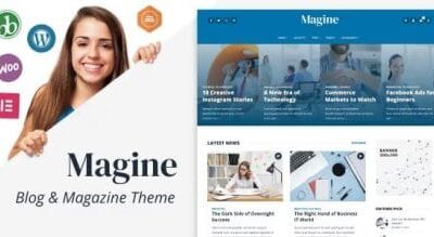 Magine Theme – Business Blog WordPress Theme