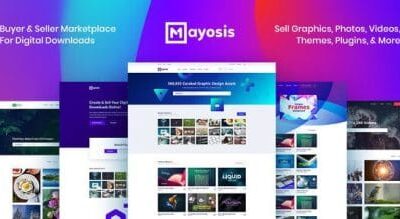 Mayosis Theme – Digital Marketplace WordPress Theme