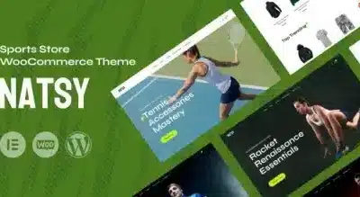 Natsy – Sports Store WooCommerce Theme