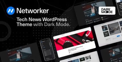 Networker-Tech-News-WordPress-Theme-with-Dark-Mode-430x219-1.jpg Networker Theme – Tech News WordPress Theme with Dark Mode - Image 1