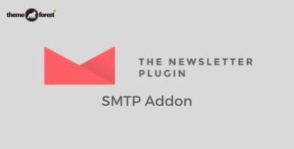 Newsletter-SMTP-Addon-430x218-1.jpg Newsletter SMTP Addon - Image 1