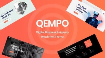 Qempo Theme – Digital Agency Services WordPress Theme