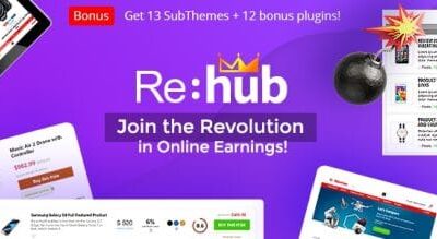REHub Theme – Price Comparison, Multi Vendor Marketplace WordPress Theme