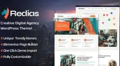 Redias Creative Digital Agency WordPress Theme