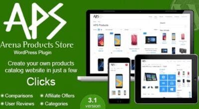 Arena Products Store – WordPress Plugin