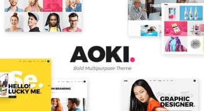 Aoki – Creative Design Agency Theme