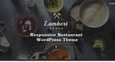 Lambert – Restaurant / Cafe / Pub WordPress Theme