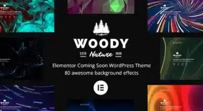 Woody Elementor Coming Soon WordPress Theme