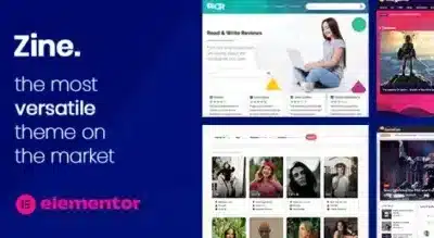 Zine – Website Builder – WordPress Elementor Theme