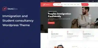 Immidox Immigration WordPress Theme