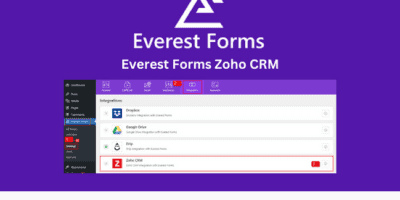 Everest Forms Zoho CRM