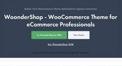 WoonderShop Theme | WooCommerce Theme for eCommerce Professionals