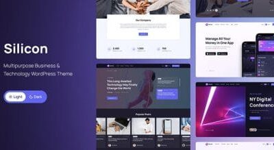Silicon Theme – Multipurpose Technology WordPress Theme