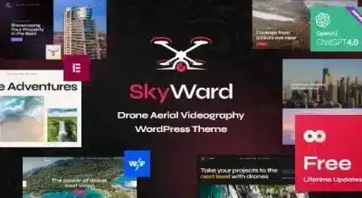 Skyward – Drone Aerial Videography WordPress Theme