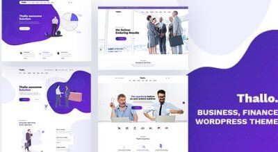 Thallo Theme – Consulting & Finance WordPress Theme