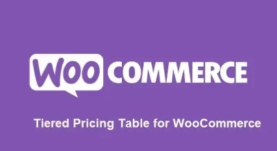 Tiered Pricing Table for WooCommerce