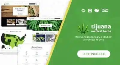 Tijuana – Marijuana Dispensary & Medical WordPress Theme