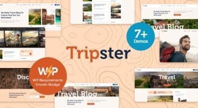 Tripster Theme – Travel & Lifestyle WordPress Blog