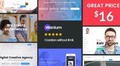 Wanium Theme – A Elegant Multi-Concept Theme