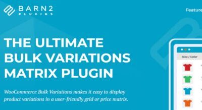 WooCommerce Bulk Variations
