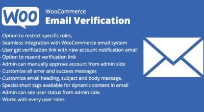 WooCommerce Email Verification