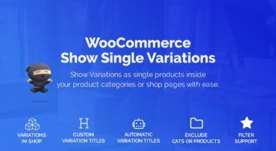WooCommerce Show Single Variations – IconicWP
