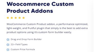 WooCommerce Product Addons