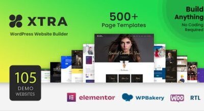 Xtra – Multipurpose WordPress Theme + RTL