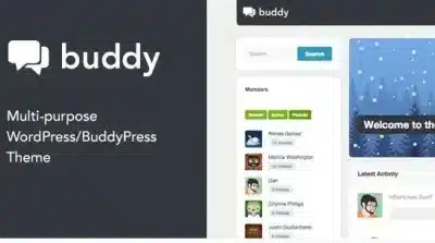 Buddy: Simple WordPress & BuddyPress Theme