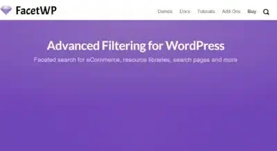 FacetWP Relevanssi integration