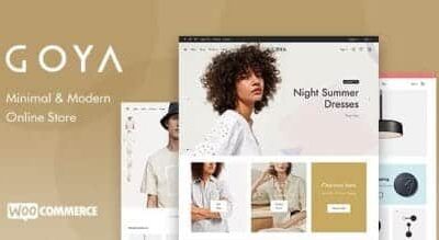 Goya Theme – Modern WooCommerce Theme