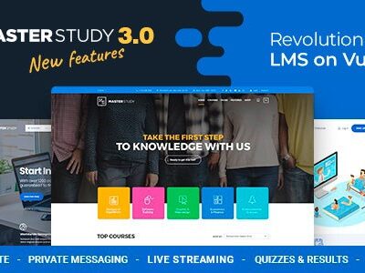 Masterstudy – Education WordPress Theme