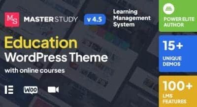 Masterstudy – Education WordPress Theme