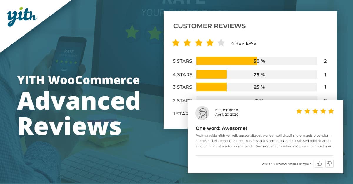 YITH WooCommerce Advanced Reviews Premium YITH WooCommerce Advanced Reviews Premium - Image 1