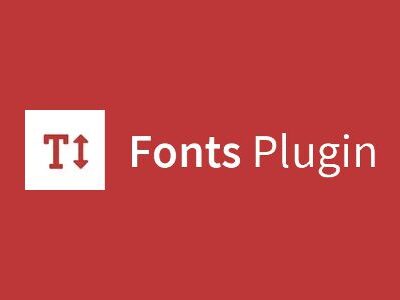Fonts Plugin Pro
