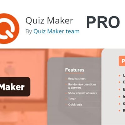 WordPress Quiz Maker Pro + All addons